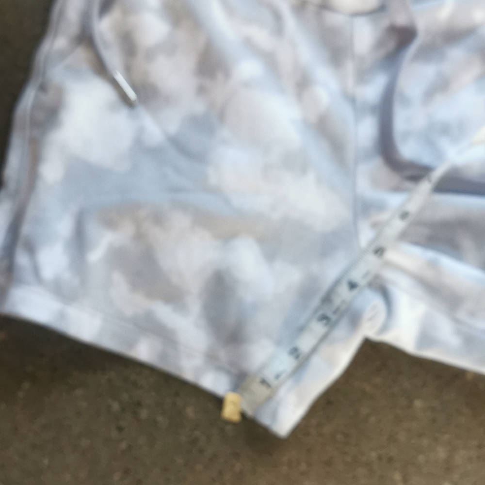 XS extra small Champion Shorts Grey Gray White tie dyed NWT New - Picture 10 of 10